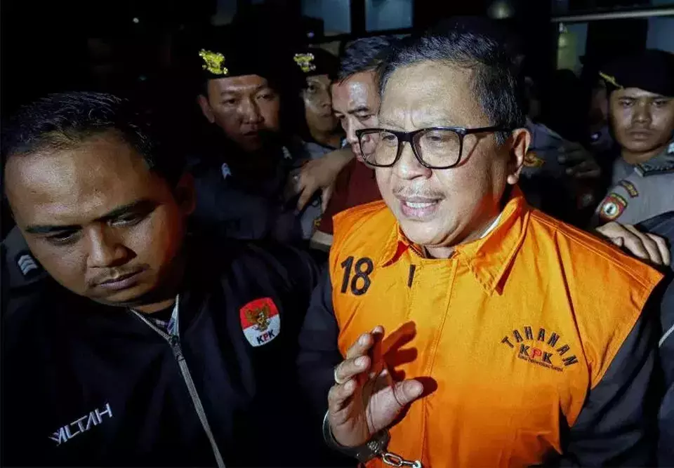 KPK Officially Detains Hasto Kristiyanto Over Harun Masiku Investigation Obstruction Case